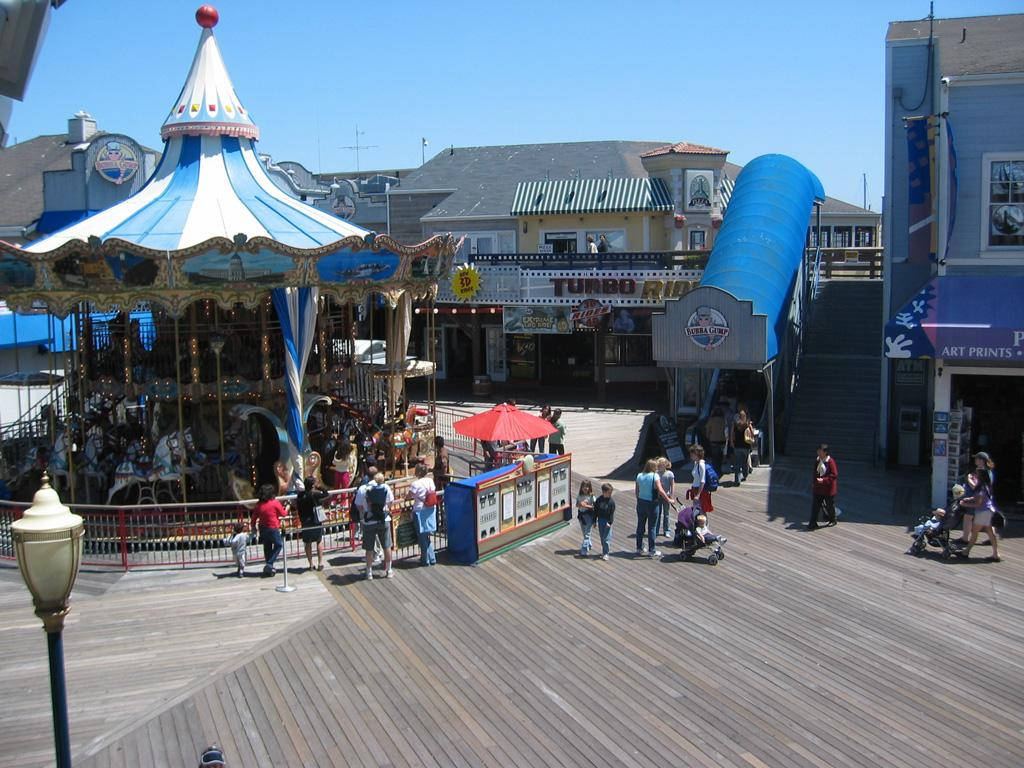 Fishermans Wharf Carousel Picture