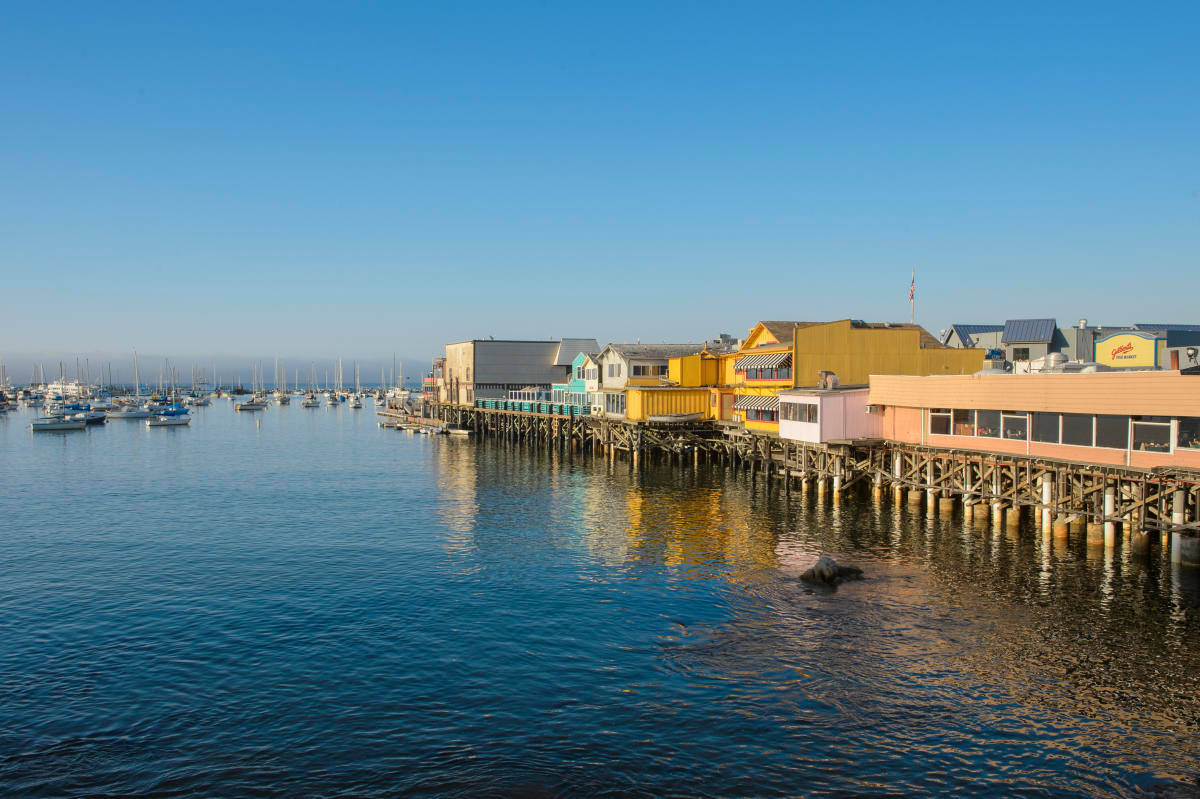 Fishermans Wharf Dock Houses Picture