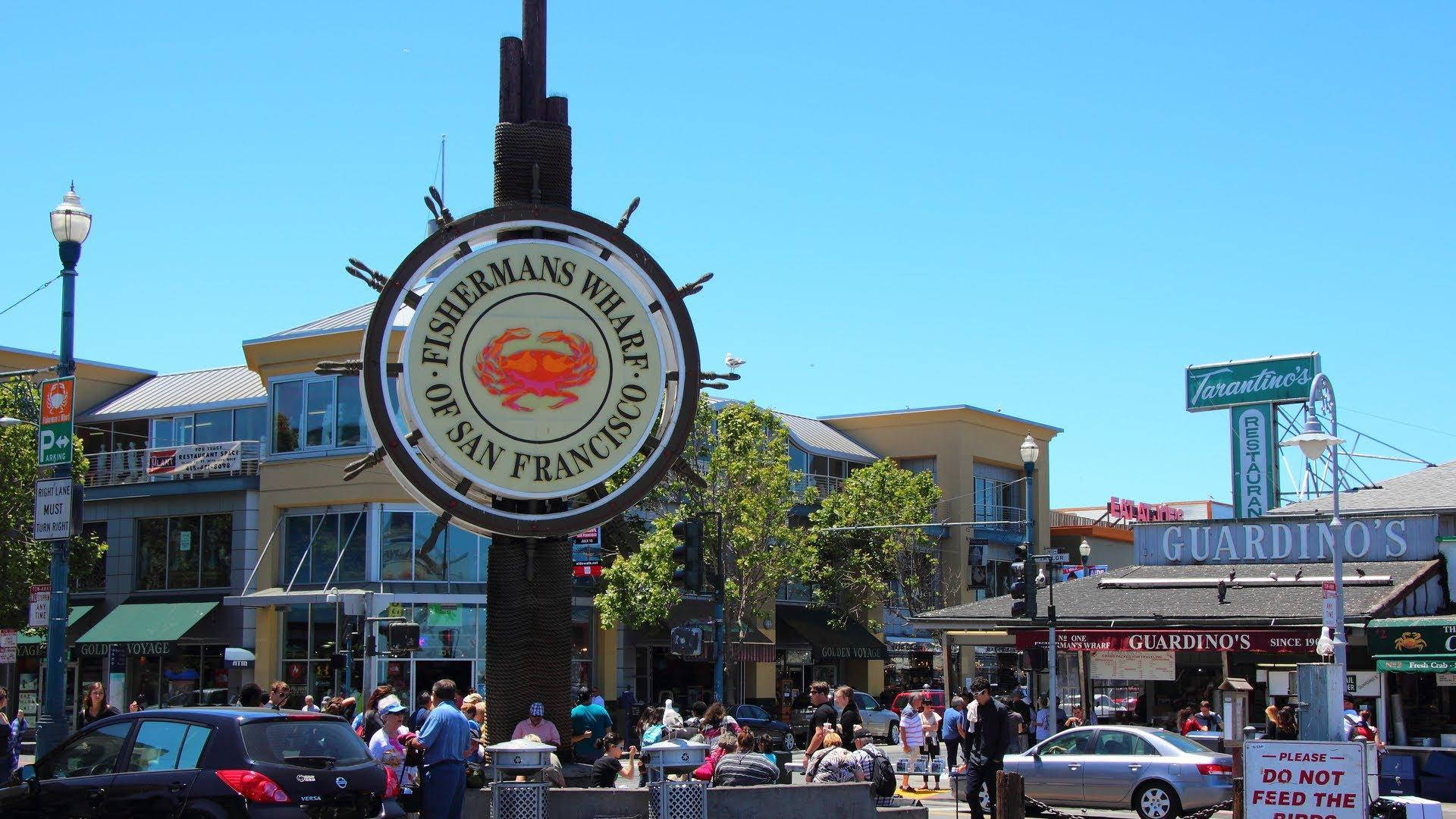 Fishermans Wharf Entrance Full View Picture