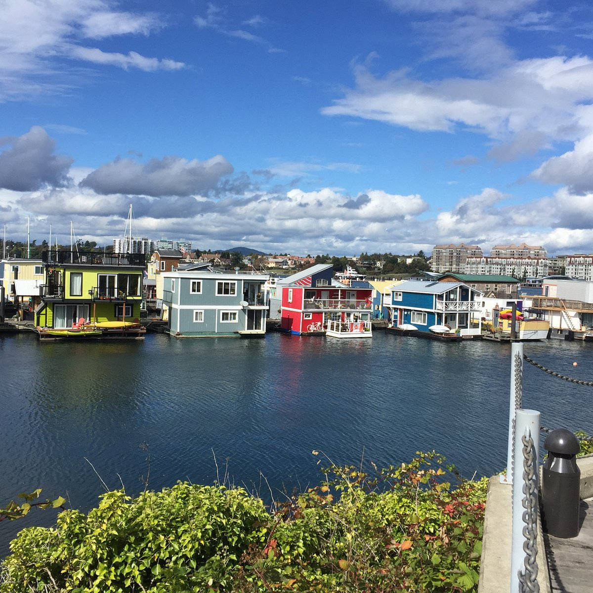 Fishermans Wharf Floating Houses Picture