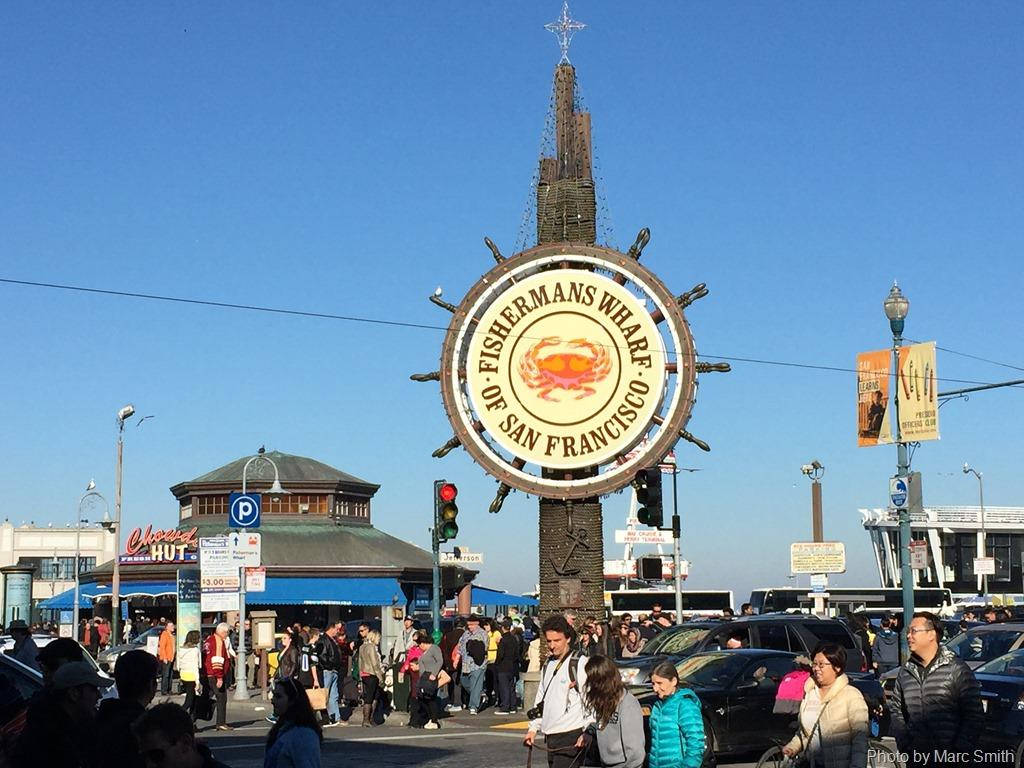 Fishermans Wharf Huge Entrance Sign Picture