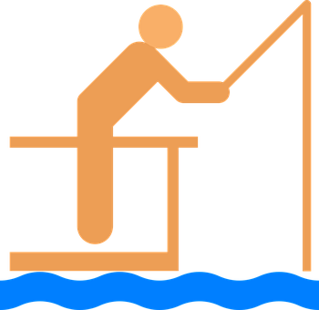 Fishing Iconon Dock PNG