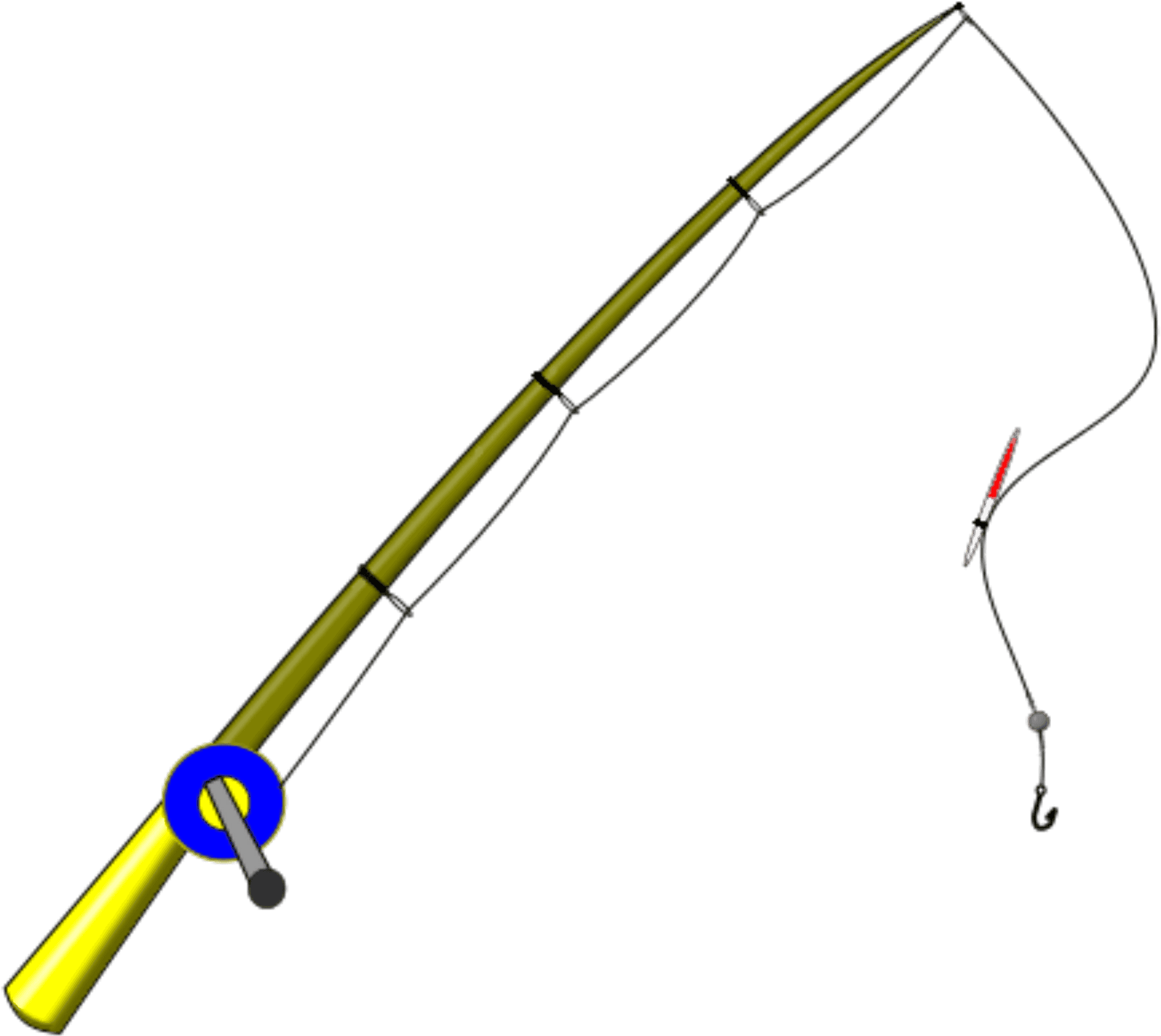 Fishing Rodand Tackle Setup PNG