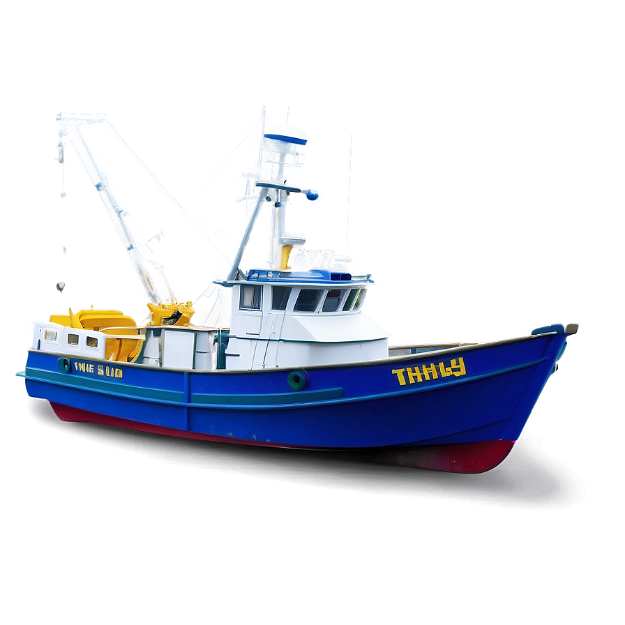 Fishing Trawler Boat Png Rmt83 PNG