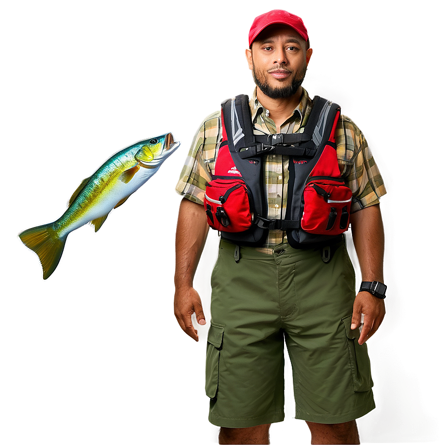 Fishing Trip Outfit Png Djt3 PNG