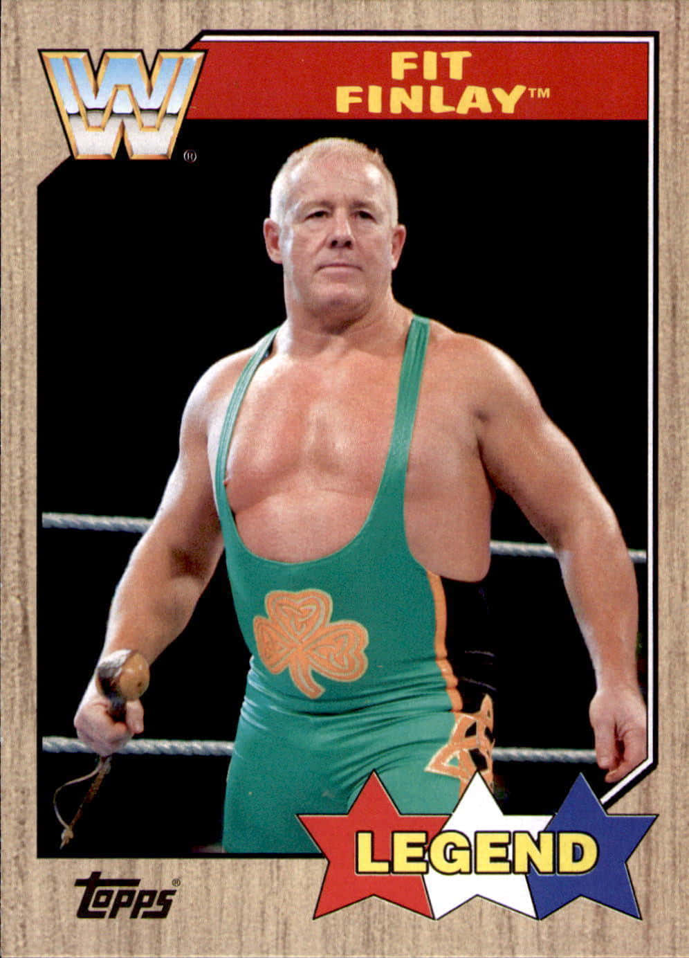 Chase 300 Piece Puzzle: Pas på Finlay 2017 WWE Heritage Wrestling Card Topps Chase 300 stykkes puslespil. Wallpaper