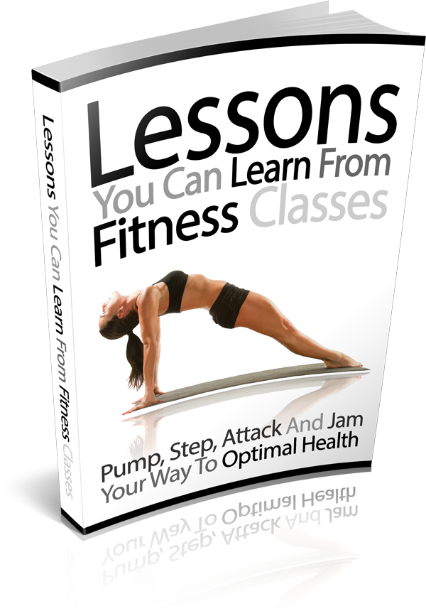 Fitness Classes Ebook Cover PNG
