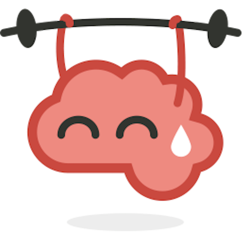 Fitness Cloud Lifting Weights PNG