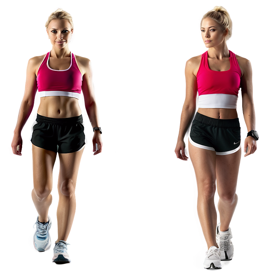 Fitness Woman Walking Png 76 PNG