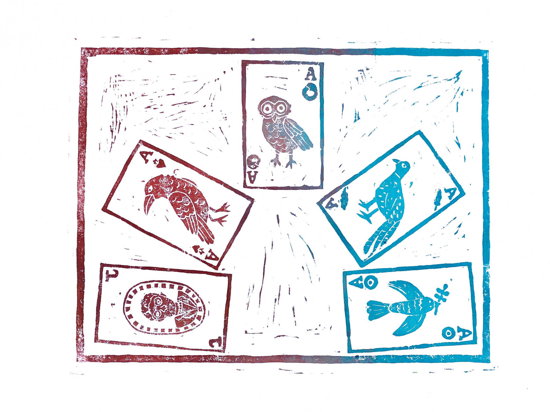 Arteen Línea De Five-card Draw. Fondo de pantalla