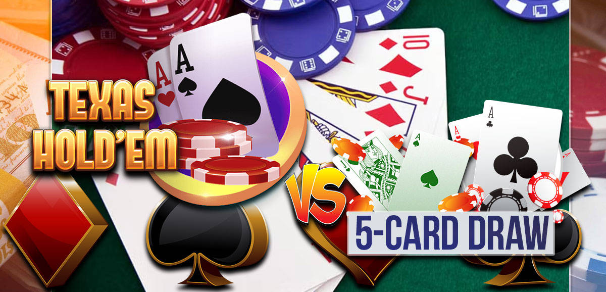 Exciting Online Five-Card Draw Poker Game Wallpaper