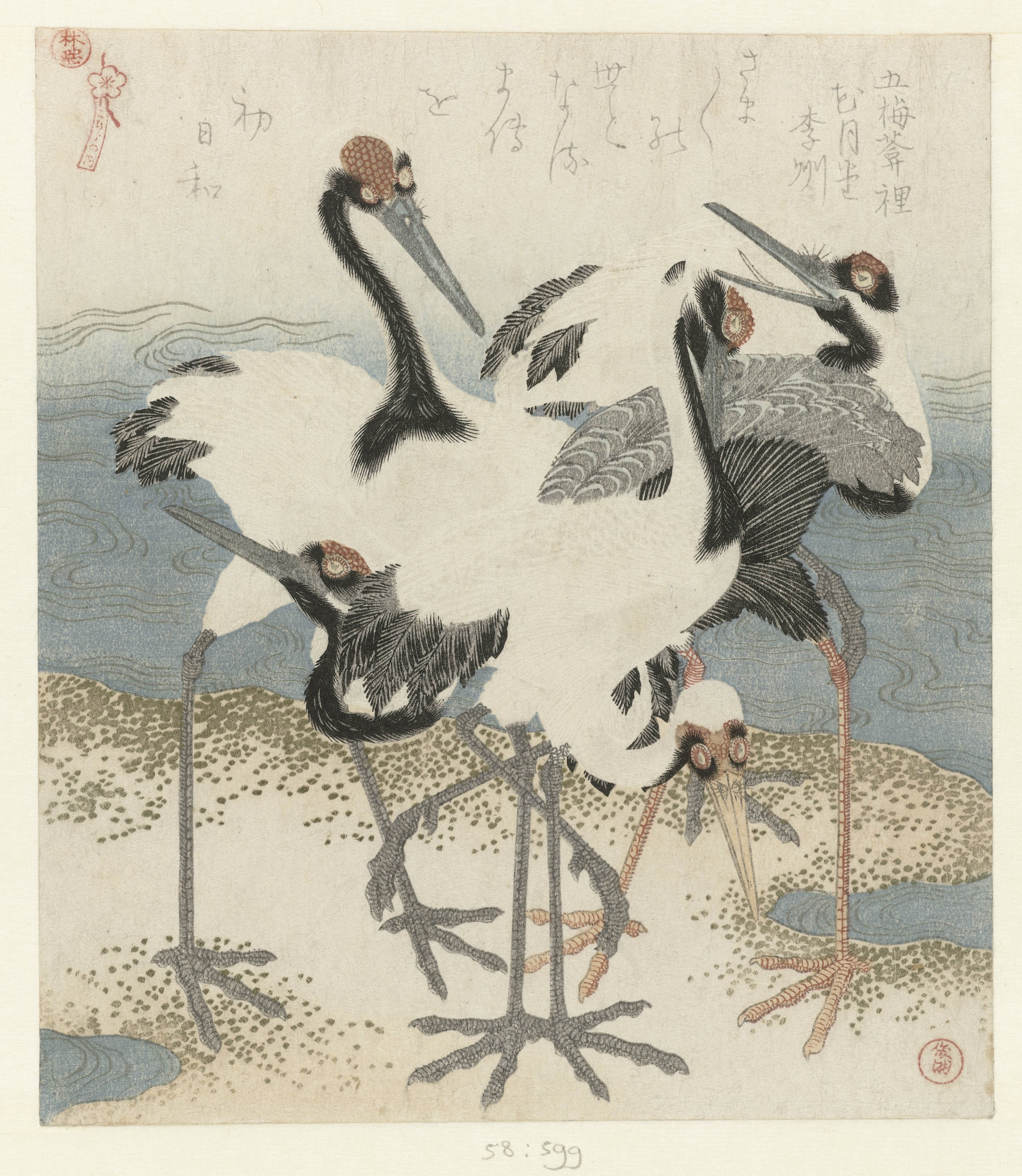 Five Cranes Wallpaper