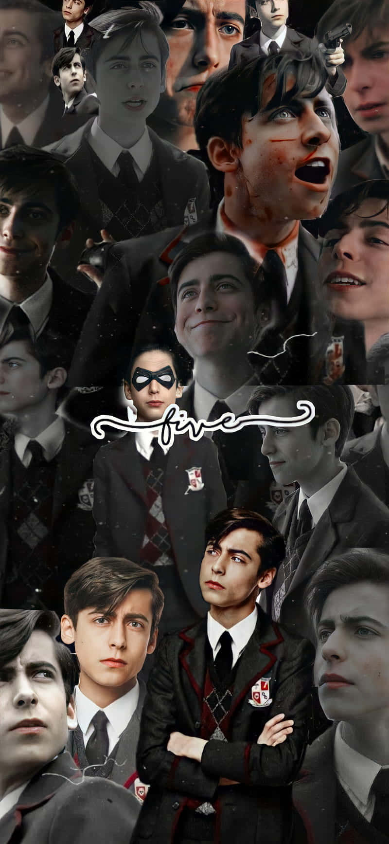 The Umbrella Academy's Five Hargreeves Wallpaper