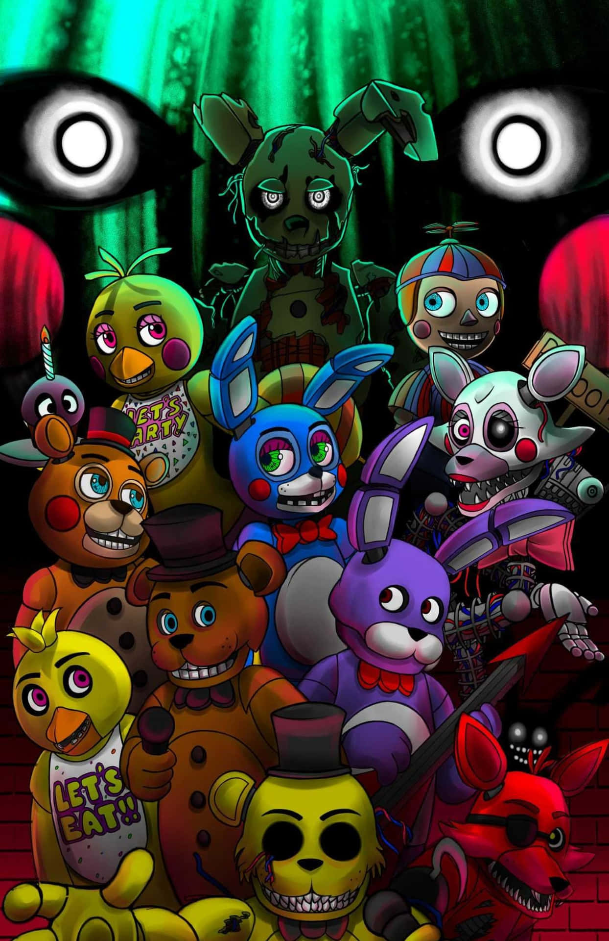 Surviving a night with Five Nights at Freddy’s characters