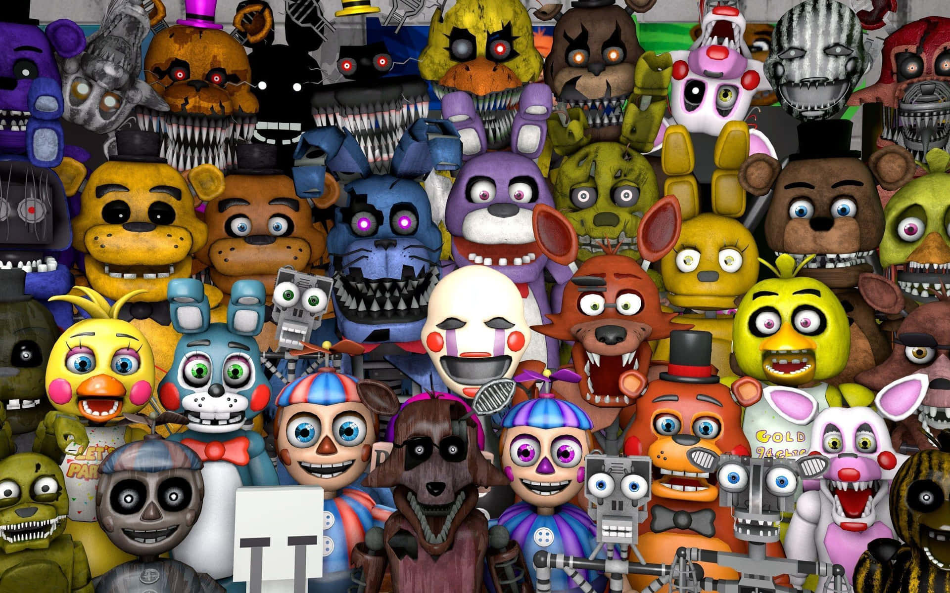 Meet the Characters from Five Nights at Freddy's!