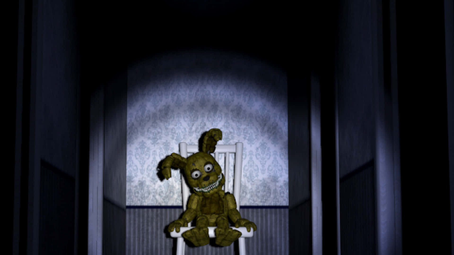 “Peek into The Dreadful House of Five Nights At Freddy’s 4” Wallpaper