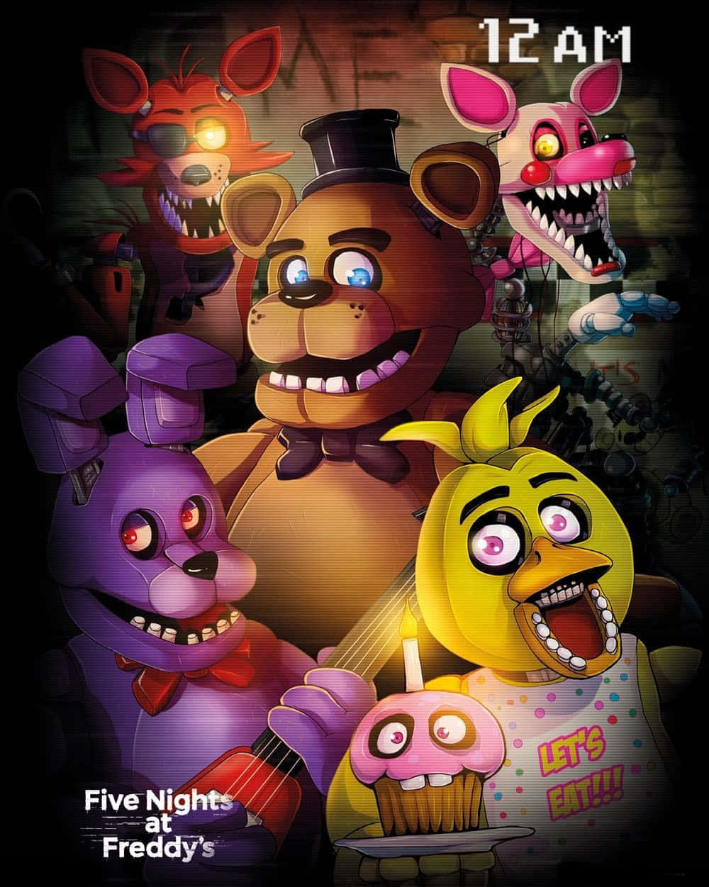 Five Nights at Freddys iPhone Wallpapers  Top Free Five Nights at Freddys  iPhone Backgrounds  WallpaperAccess