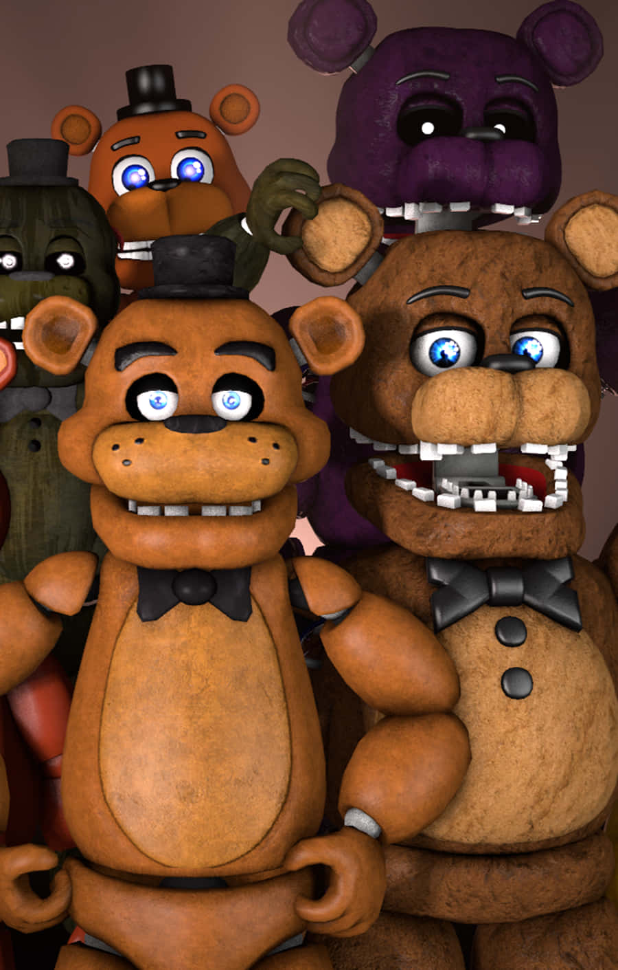 "Jump into the action with Five Nights At Freddys on your Iphone!" Wallpaper