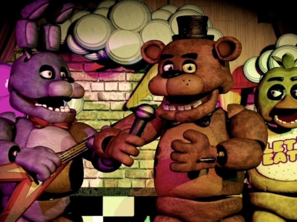 Put your detective skills to the test in the electrifying horror game Five Nights at Freddy's!