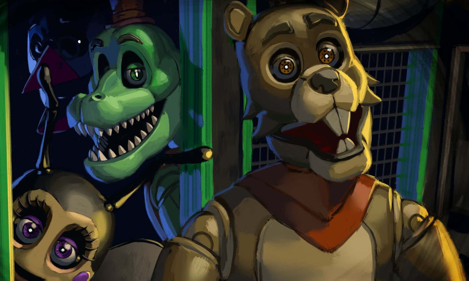 Survive Five Nights At Freddy's as you battle off wicked robots