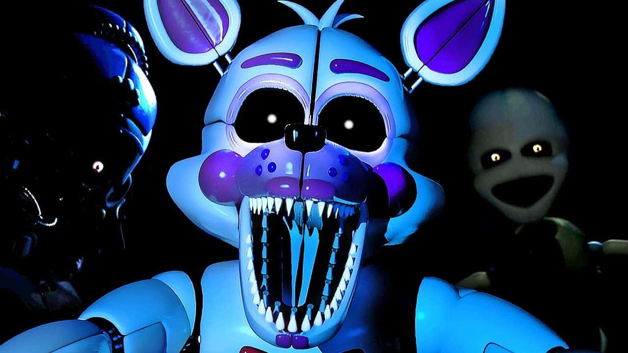 Five Nights At Freddy's: Sister Location Blue Bunny Wallpaper