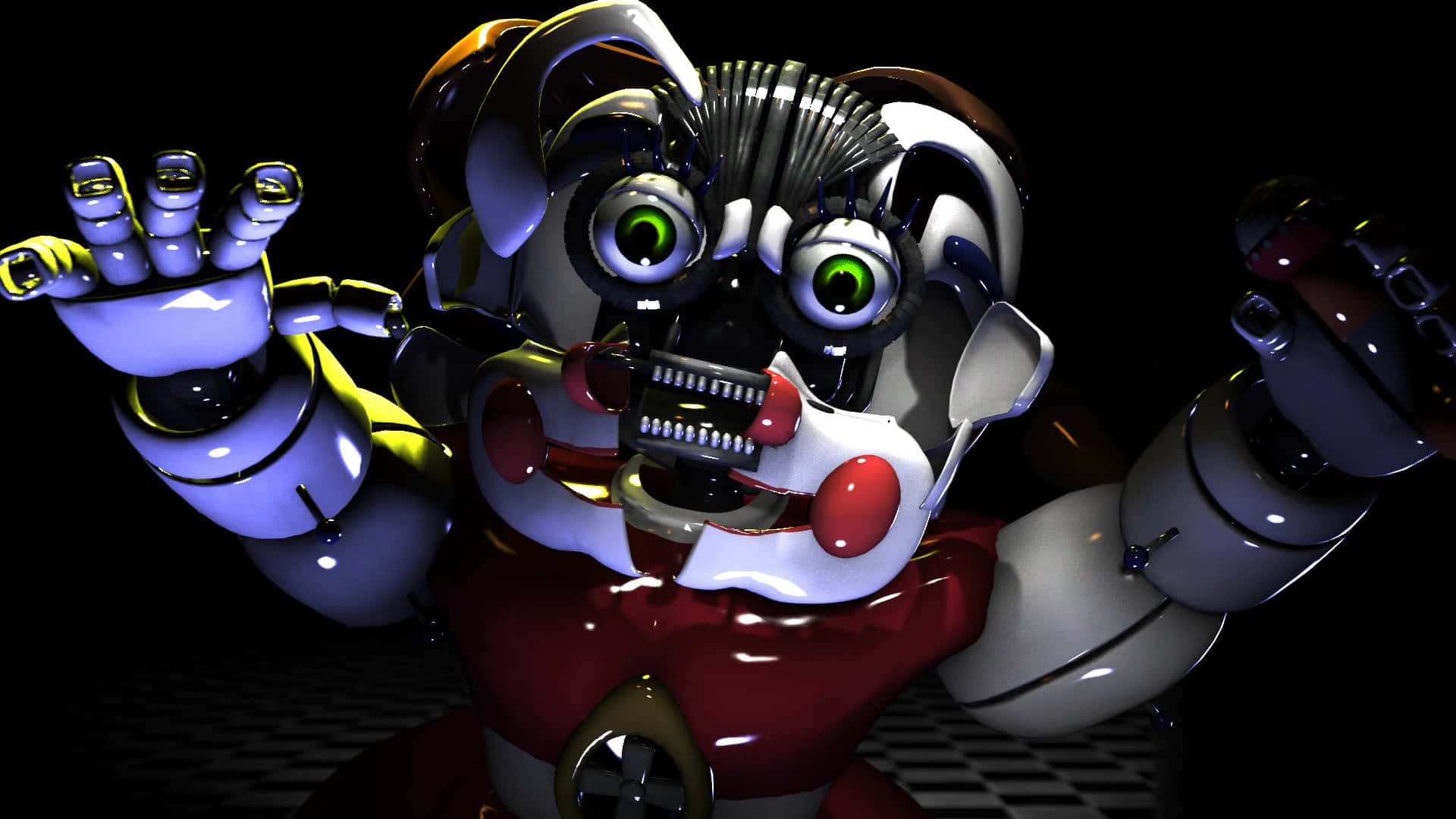 Five Nights At Freddy's: Sister Location Looking Down Wallpaper