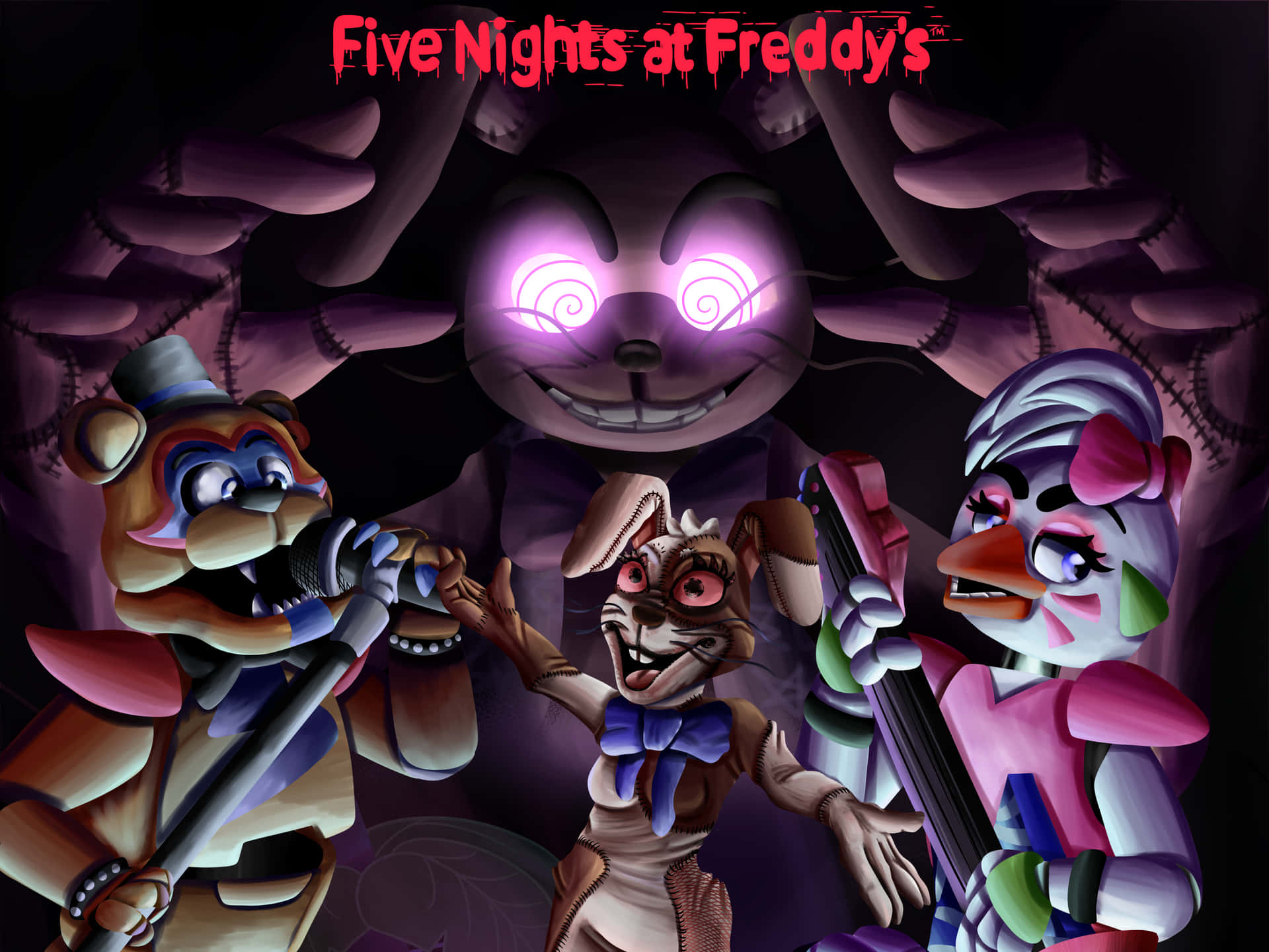 Pósterde Five Nights At Freddy's: Sister Location Fondo de pantalla