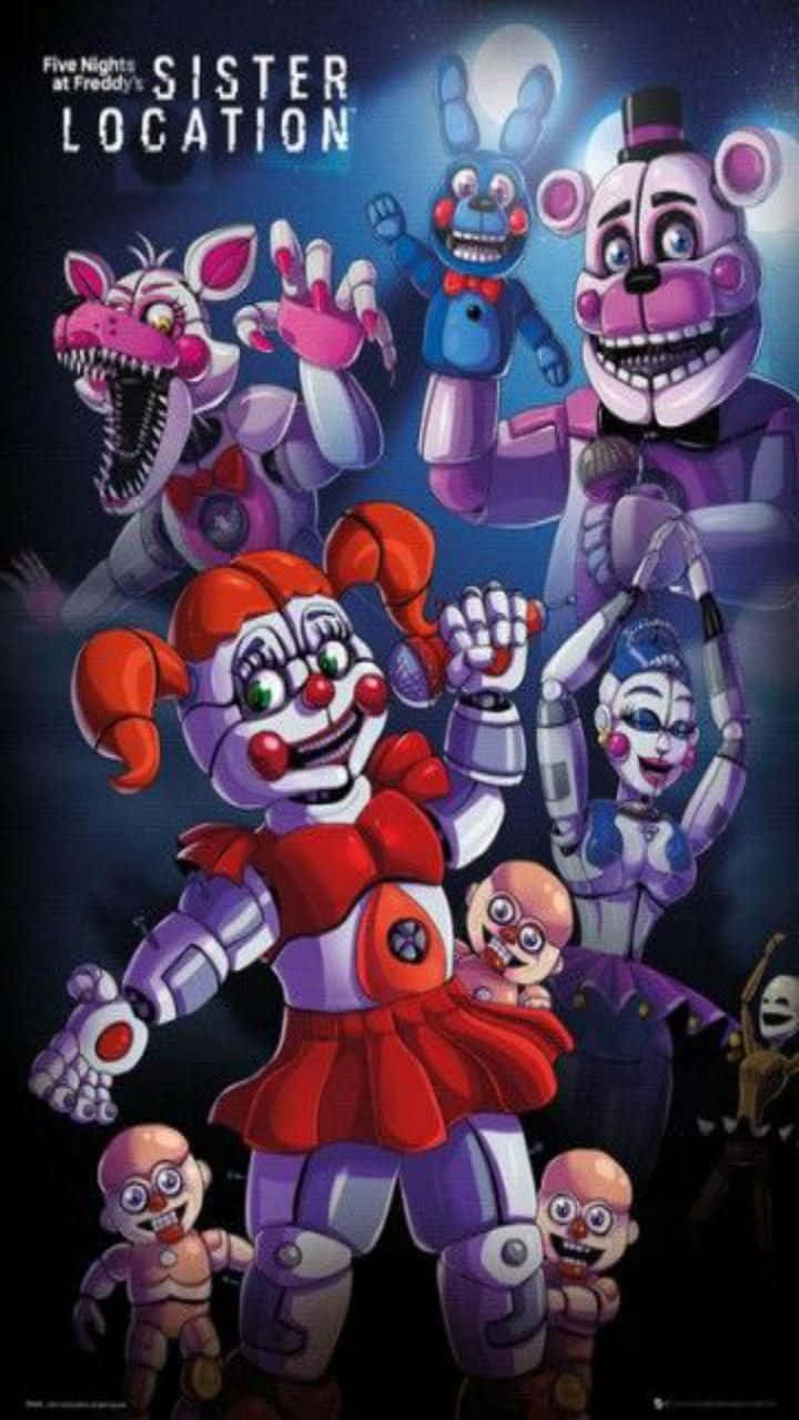 Postervon Five Nights At Freddy's: Sister Location Wallpaper