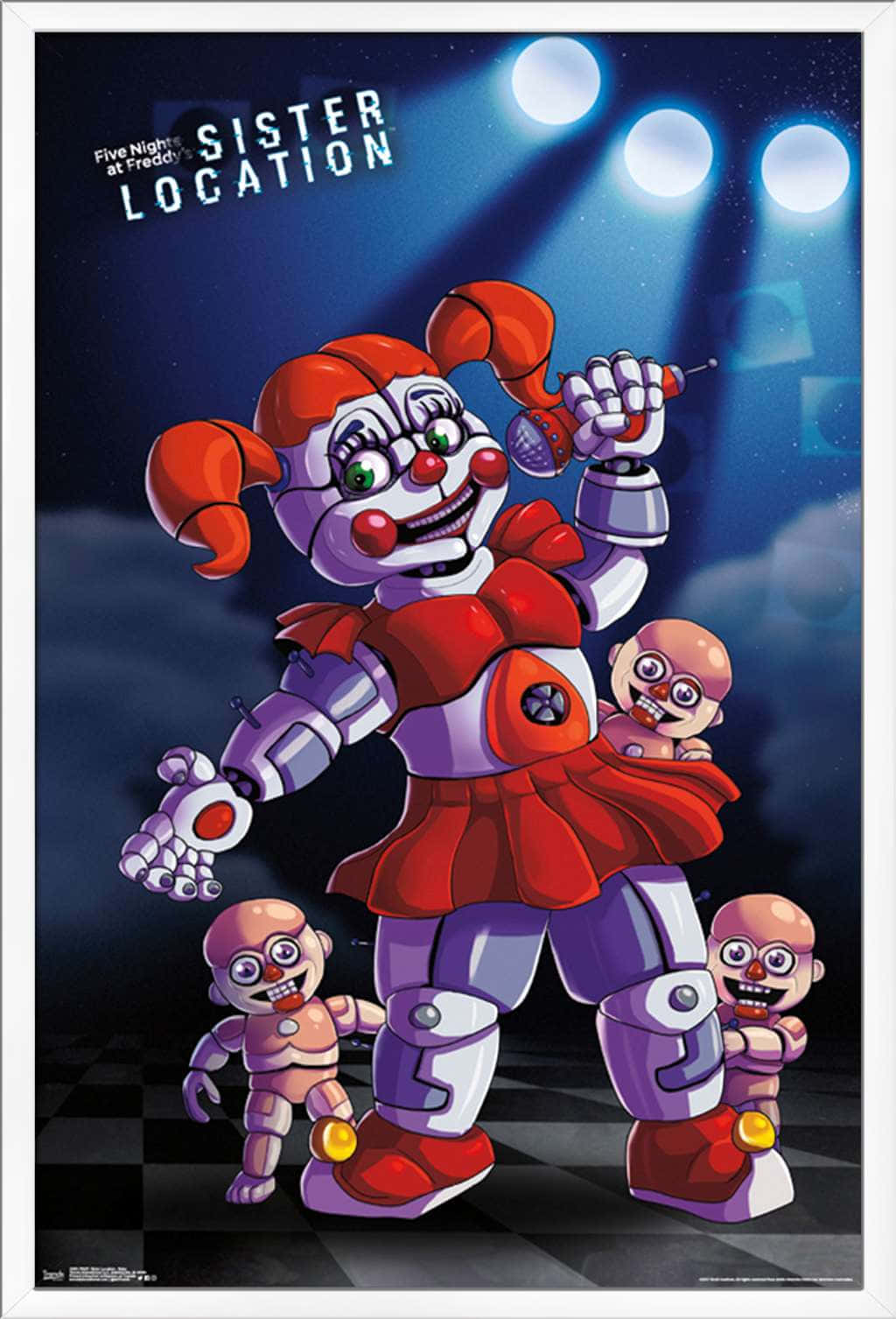 Fünfnächte Bei Freddy's - Sister Location Poster Wallpaper