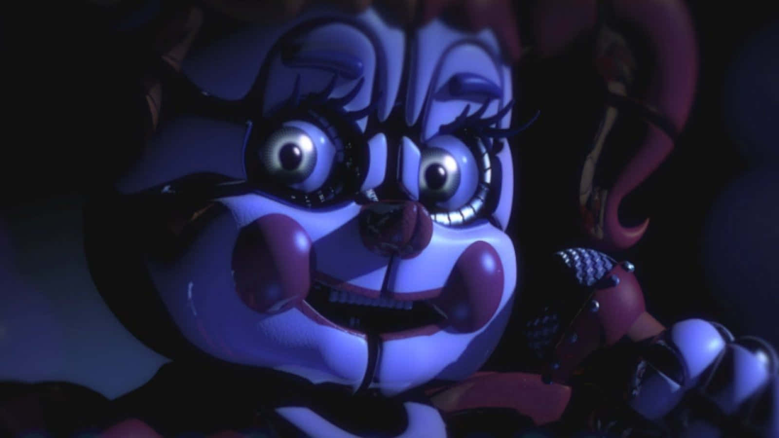 "Explore the eerie world of Sister Location with Five Nights at Freddy's!" Wallpaper