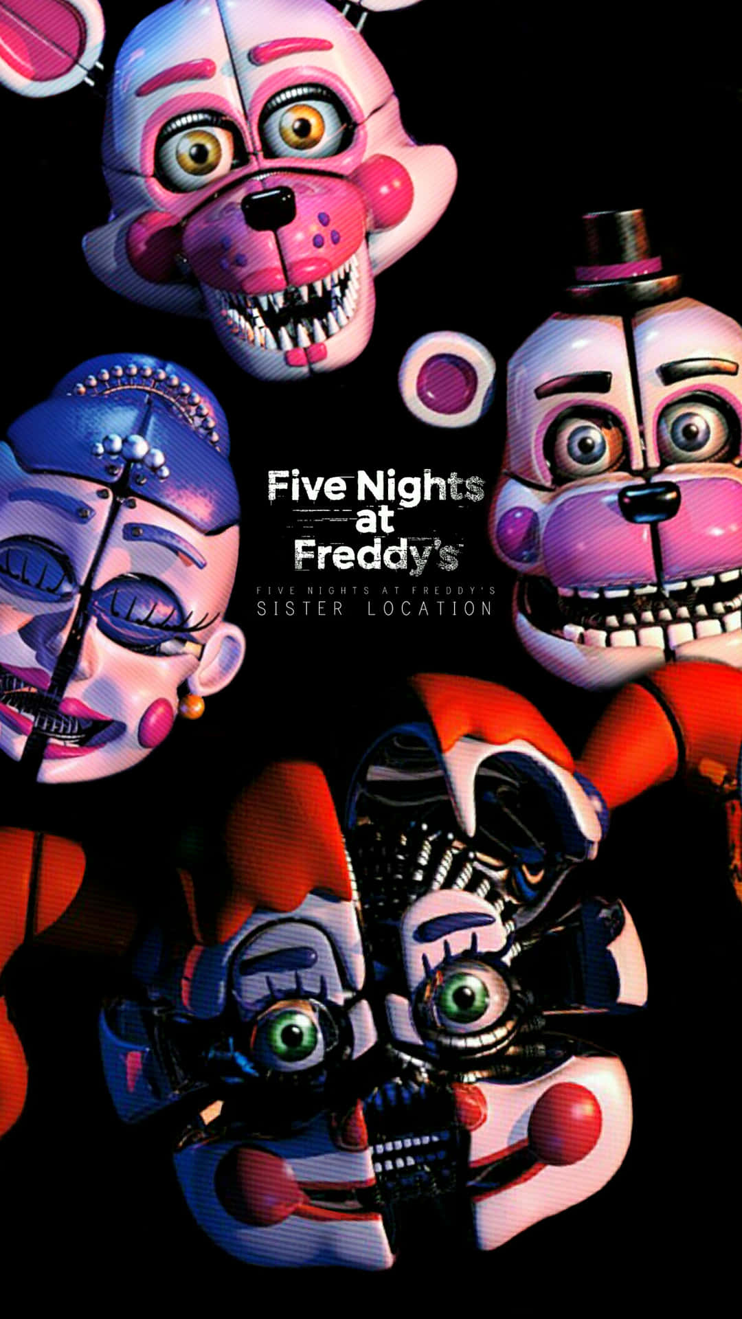 100+] Five Nights At Freddys Sister Location Wallpapers 