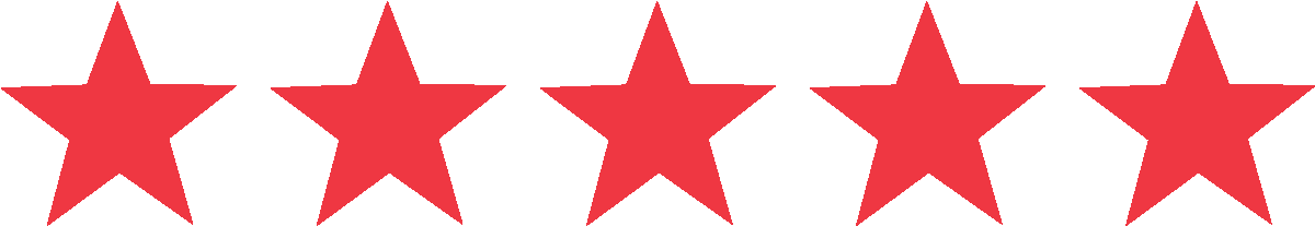 Download Five Red Stars Row | Wallpapers.com