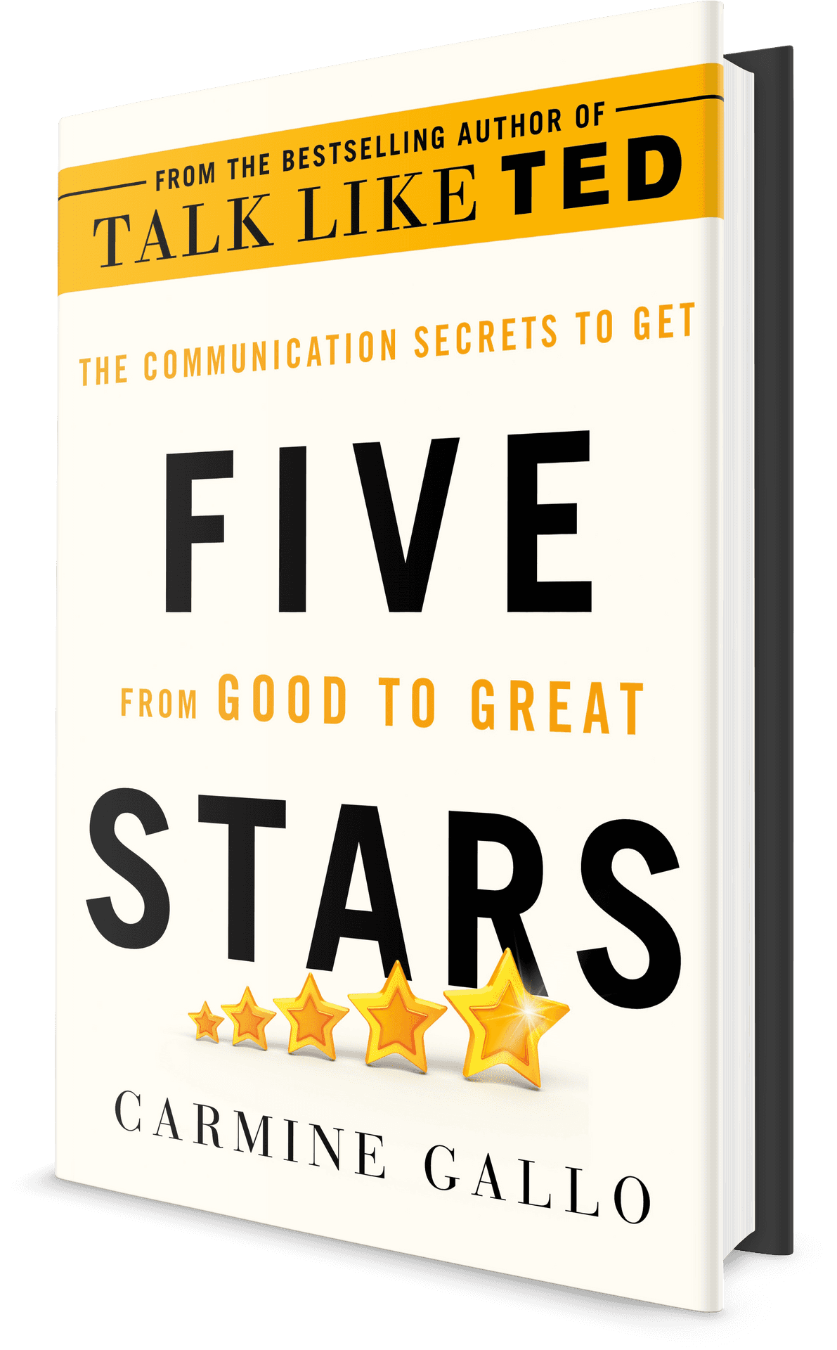 Five Stars Communication Secrets Book Cover PNG