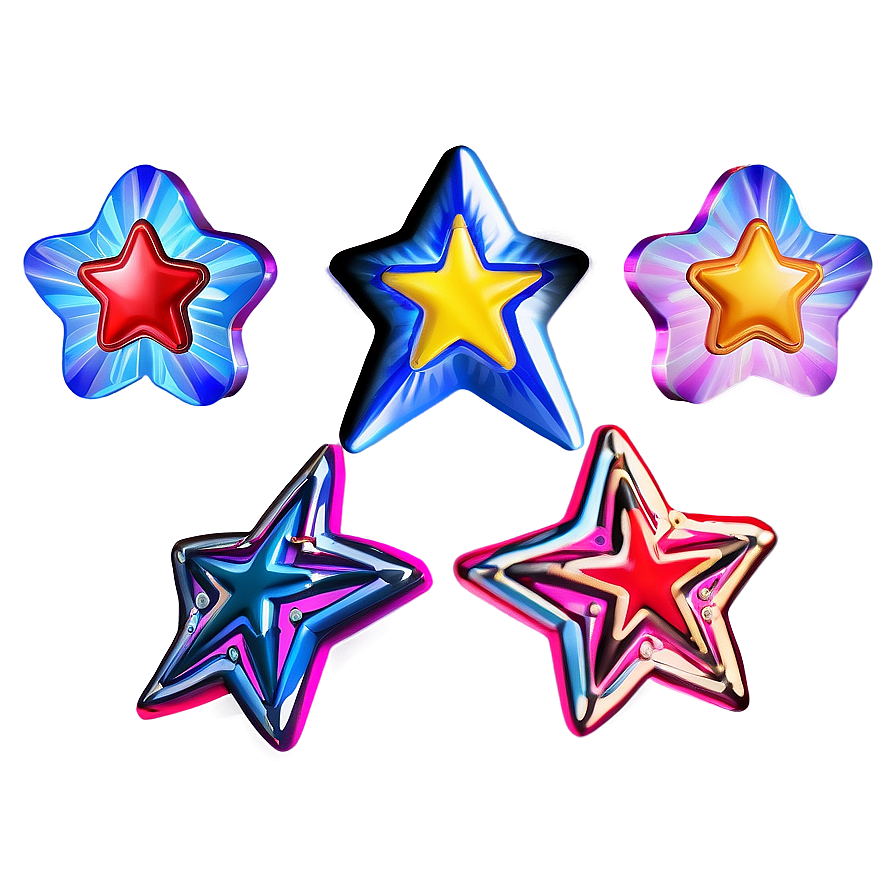 Five Stars Highest Rank Png 05252024 PNG
