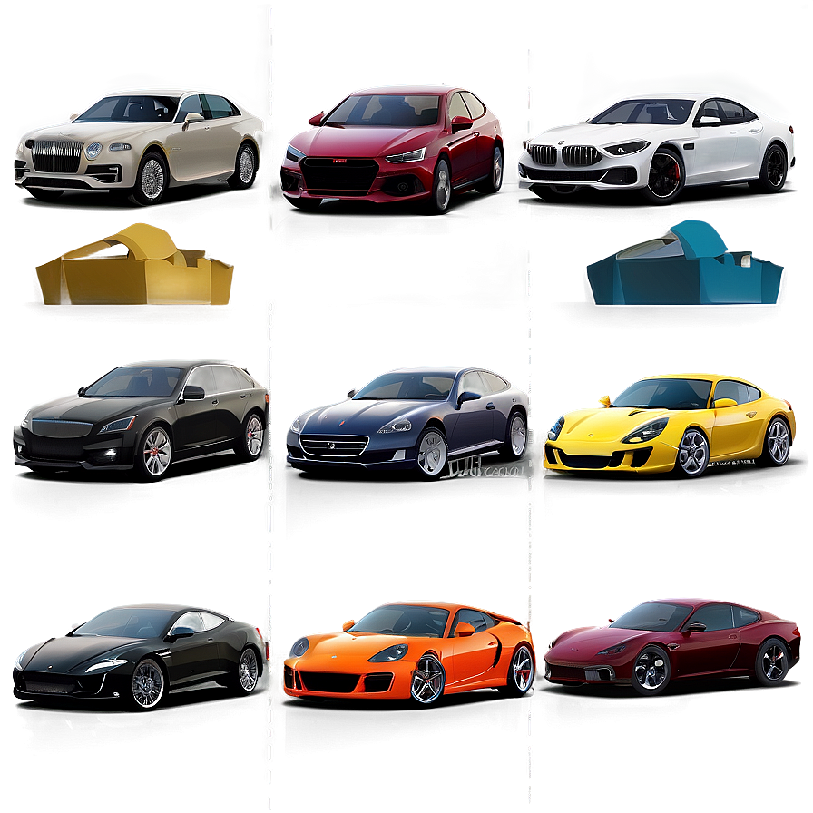 Fivem Custom Cars Collection Png 06252024 PNG