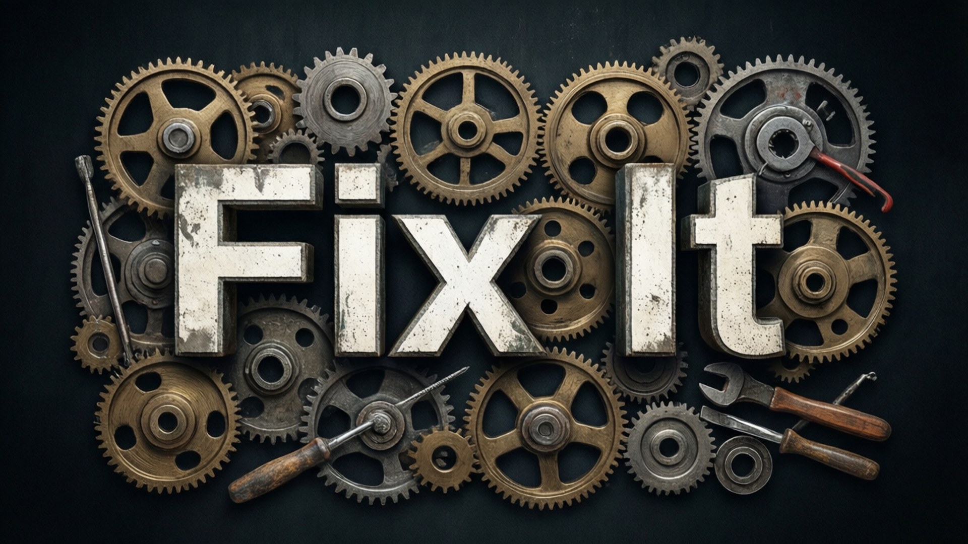 Fix It Collage Taustakuvat