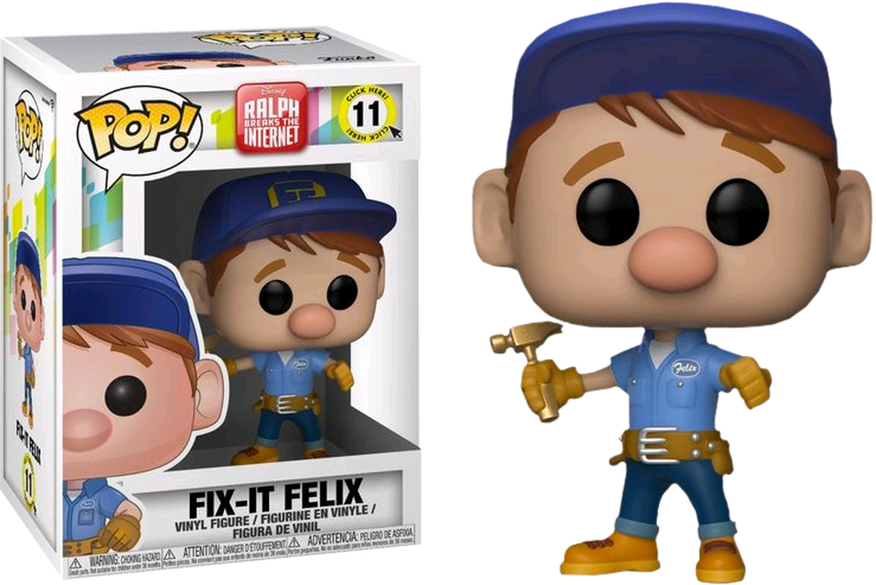 Fix It Felix Funko Pop Figure PNG