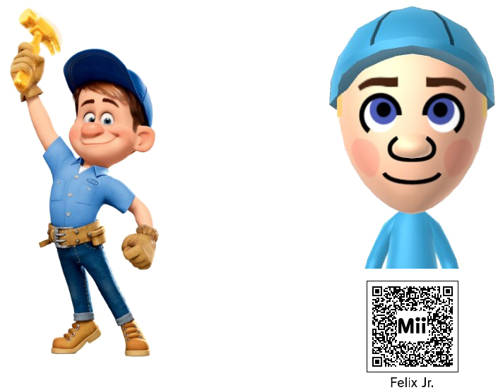 Fix It Felix Jr Character Pose PNG