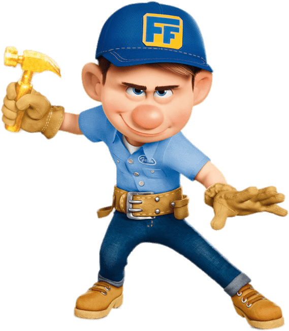 Fix It Felix Jr Character Pose PNG