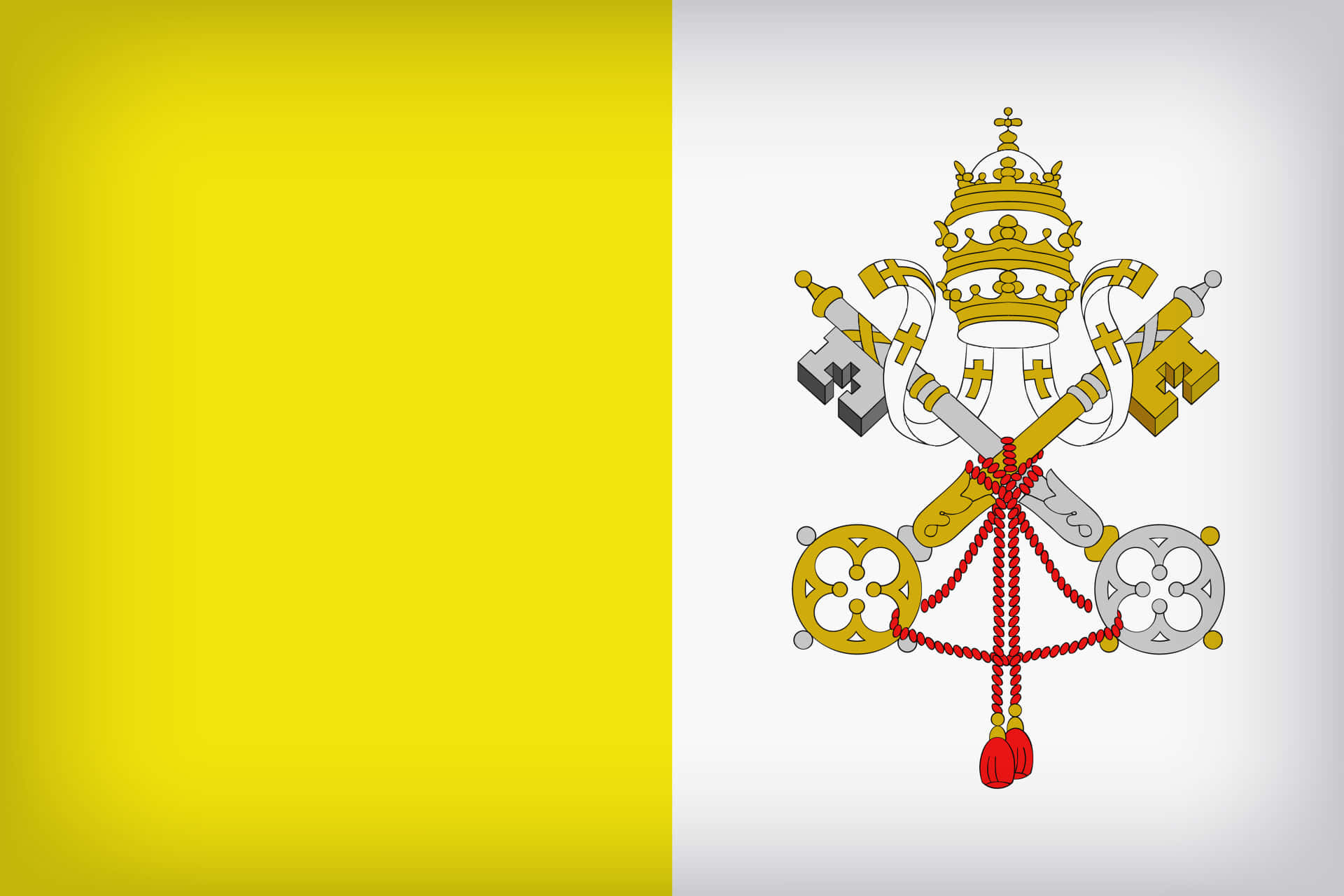 The Flag Of The Vatican