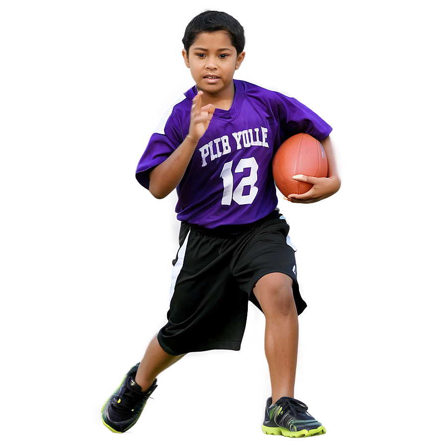 Flag Football Action Png Wqd PNG