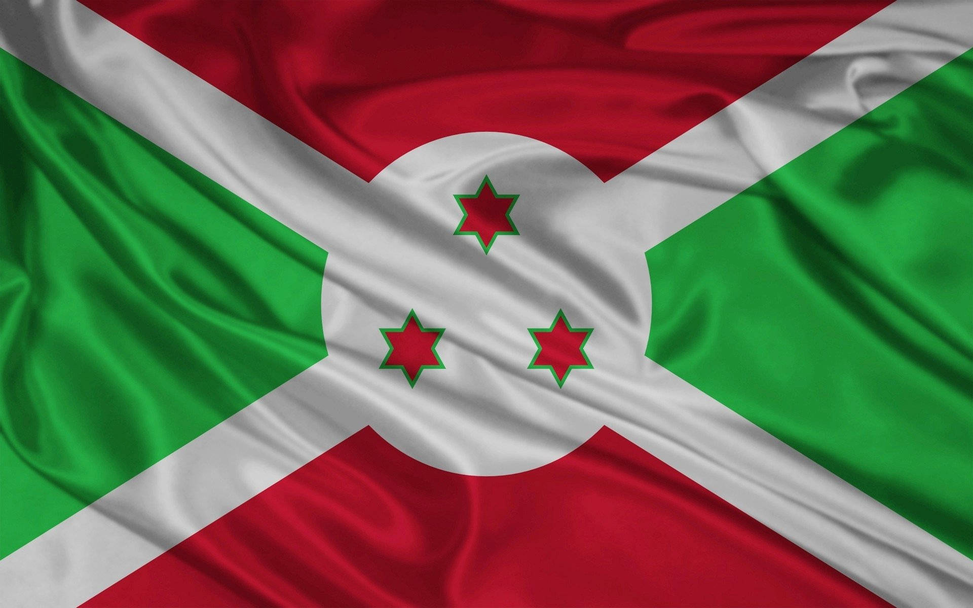 Flag Of Burundi Background