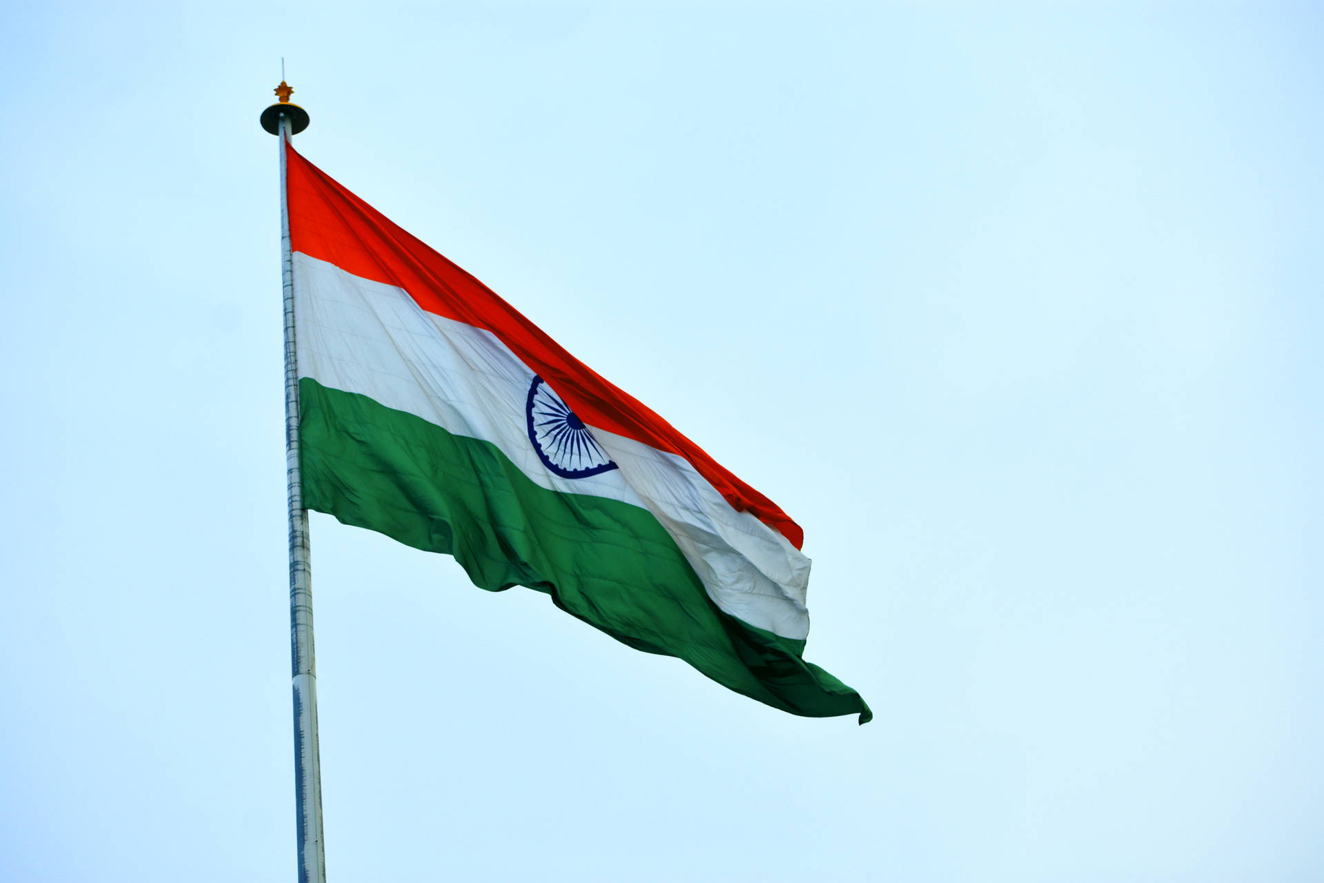 Bandiera Dell'india Desktop Di Alta Qualità Sfondo