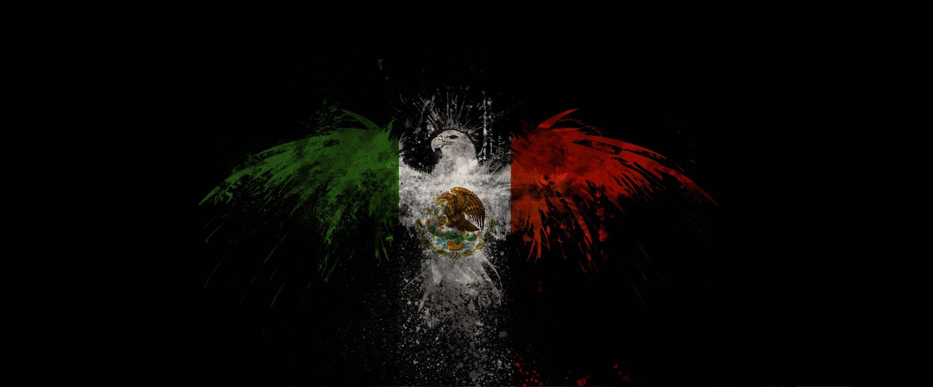 Flag Of Mexico Emblem