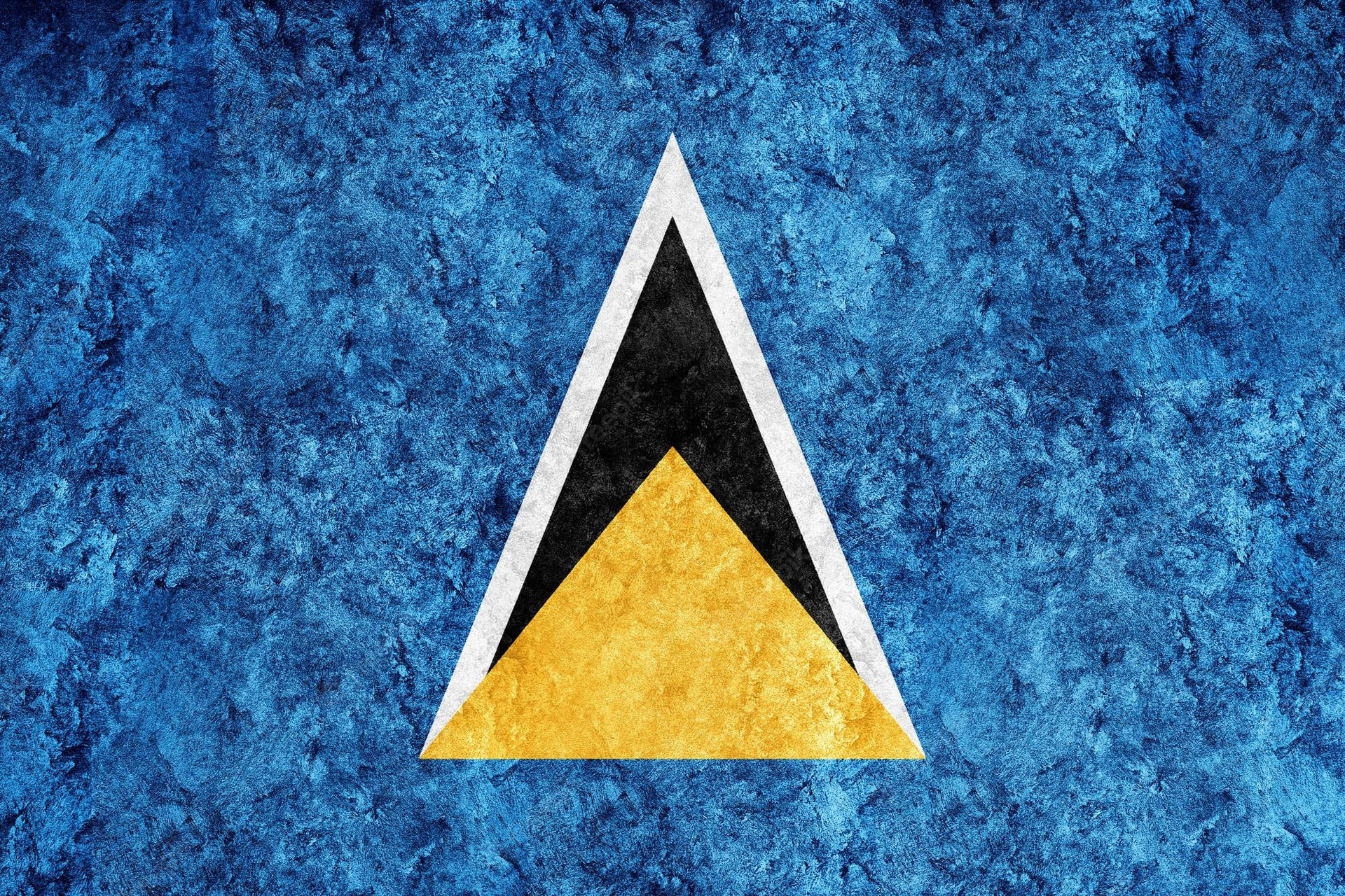 Flag Of St. Lucia Background