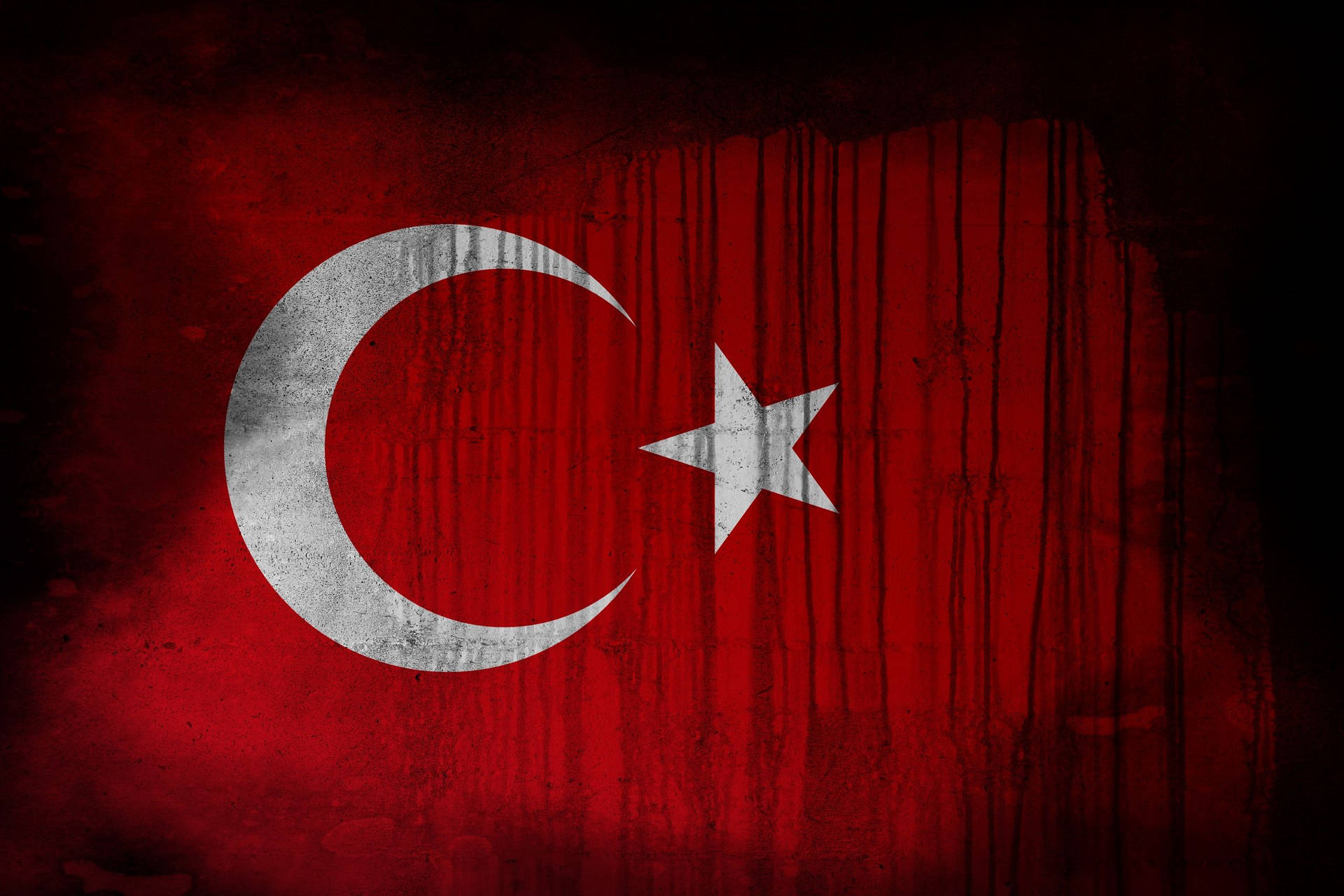 The Flag of Turkey Wallpaper