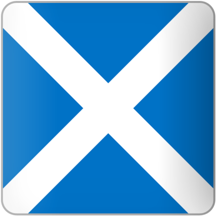 Flagof Scotland Saint Andrews Cross PNG