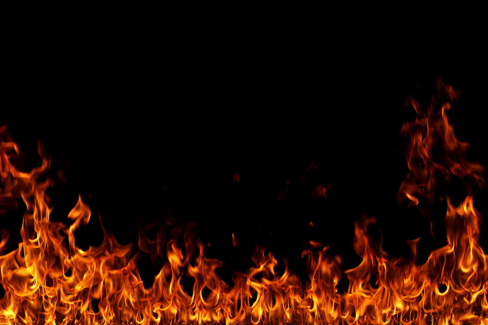 Feuerflammenrahmen Hintergrund