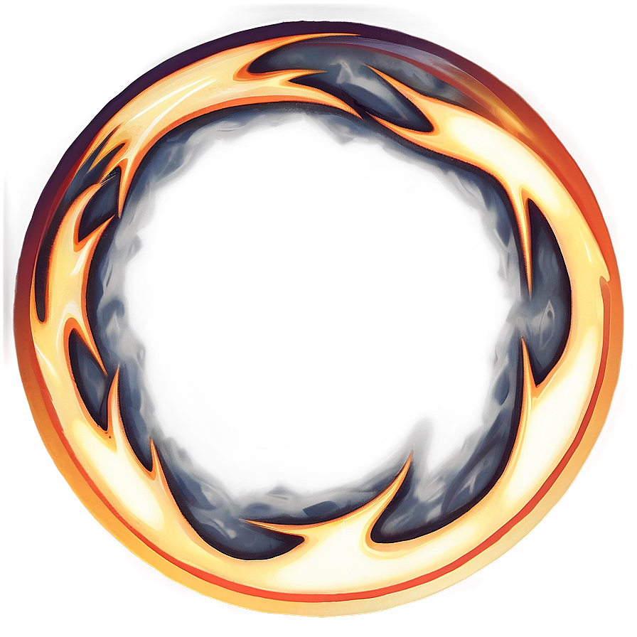 Flame Circle Border Png 33 PNG