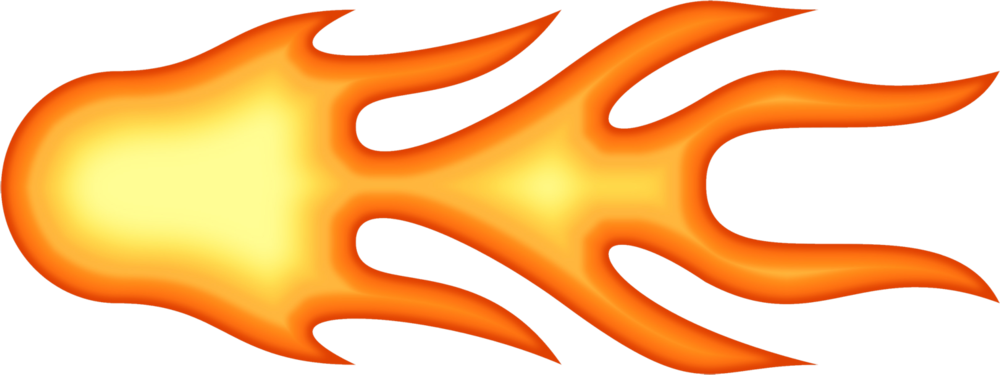 Flame Graphic Vector Illustration PNG